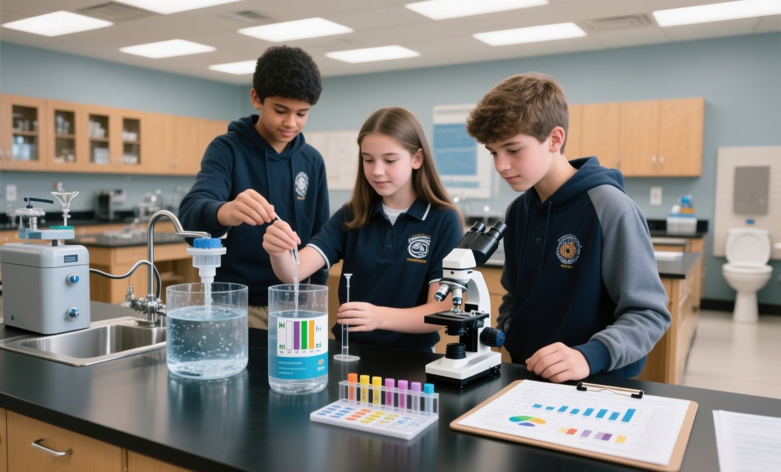 School water systems as science labs: Testing, treating, and learning from campus water quality issues